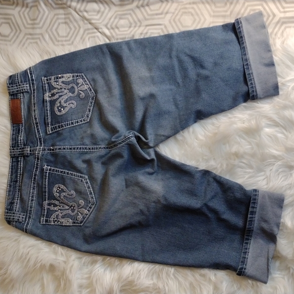 VGS denim Capri sz 8 - Picture 6 of 9